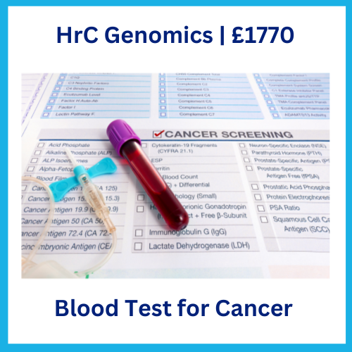 Test for cancer - HrC Genomics blood test for cancer